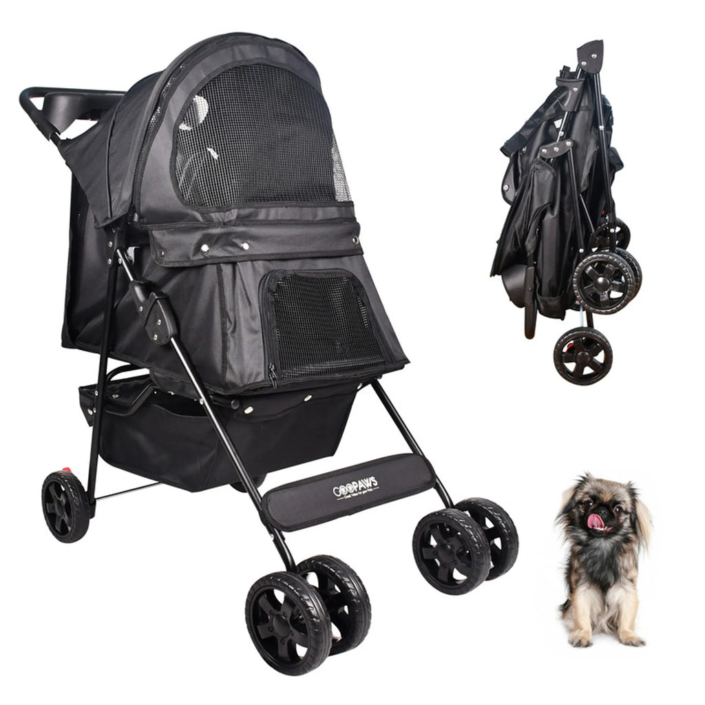 Trailride Four-Wheel Dog Stroller