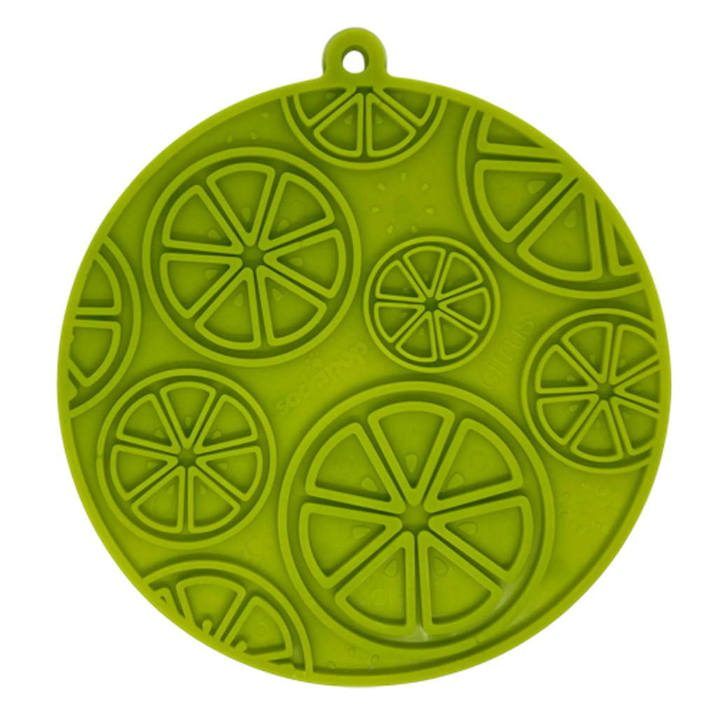 Citrus Camp Lick Mat