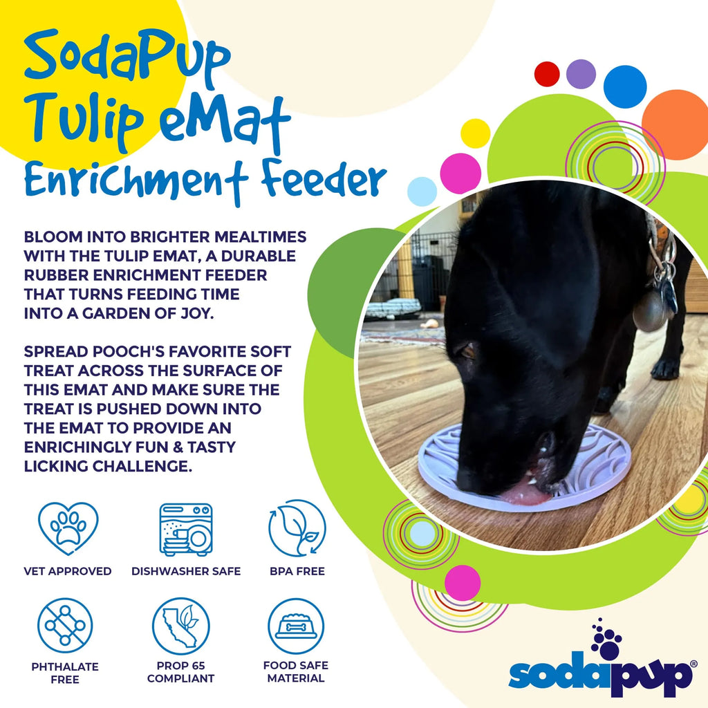 Tulip Camp Lick Mat