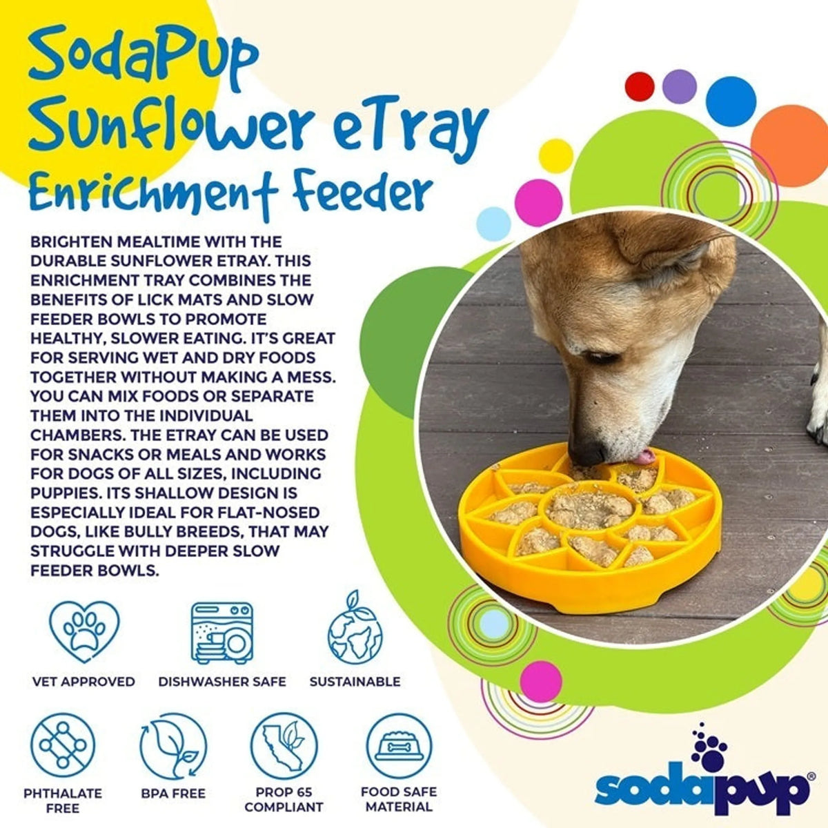 Sunflower Travel Enrichment Tray